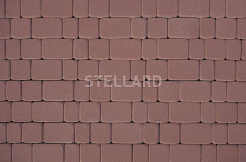 Тротуарная плитка Stellard Старый город Коричневая 60